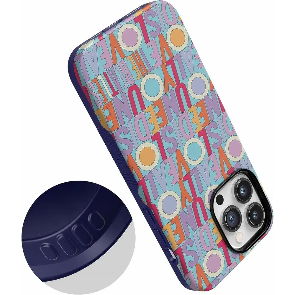 Casely iPhone 14 Pro Case | All You Need is Love | Beatles | MagSafe Compatible